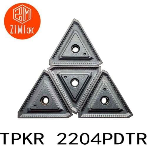 10pcs TPKR 2204PDTR Carbide Tool Milling Tool CNC Milling Machine Tool CNC Lathe Milling Tool Turning Tool Mill