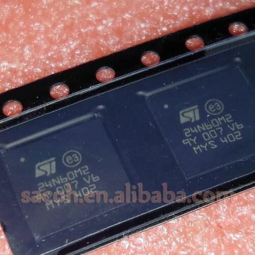 2PCS/Lot New OriginaI STL24N60M2 24N60M2 or STL24N60DM2 24N60DM2 or STL18N60M2 18N60M2 QFN-8 18A 600V Power MOSFET