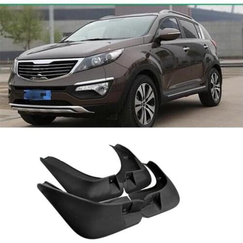 Full Set 4pcs Mud Flap Splash Guards Mudguards For Kia Sportage R 2010 2011 2012 2013 2014 2015