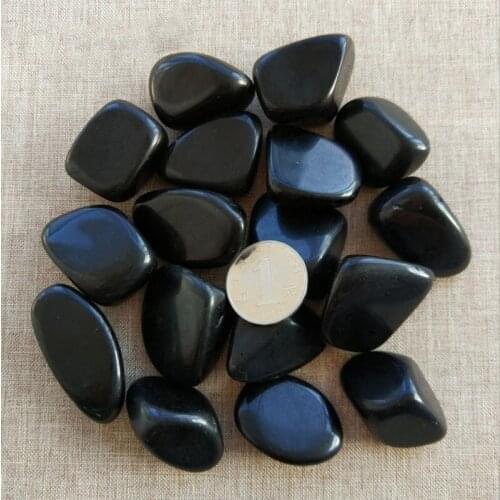 Obsidian large crystal tumbled stones gemstones natural quartz cristal mineral piedras aquarium decoration reiki healing