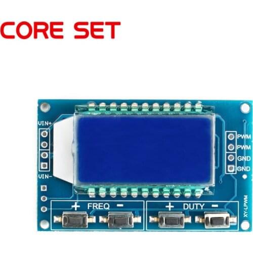 1Hz-150Khz Signal Generator PWM Board Module Pulse Frequency Function Duty Cycle Adjustable Module TTL LCD Display 3.3V-30V