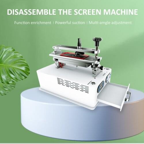 Jiutu Curved Screen LCD Separator With UV Lamp For Phone Curved Screen OCA Glue Remove Middle Dismantling Repair Tool