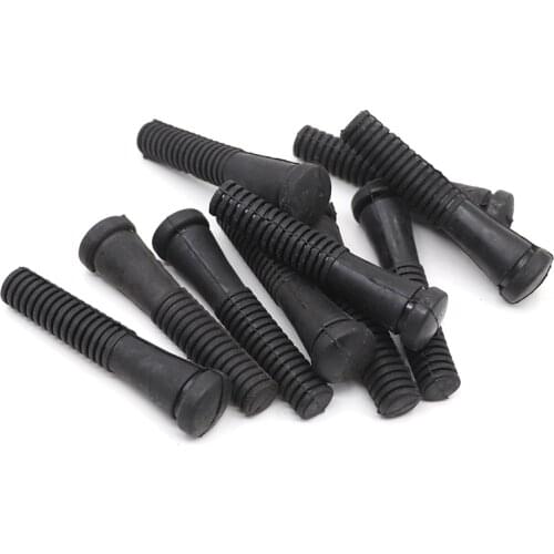 50Pcs Poultry Plucking Fingers 95mm Chicken Duck Hair Removal Machine Glue Stick Chicken Plucker