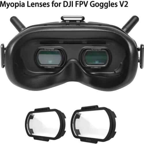 DJI FPV Corrective Lenses Myopia Nearsighted Glasses Aspherical Resin Lenses Accessories for DJI FPV Goggles V2