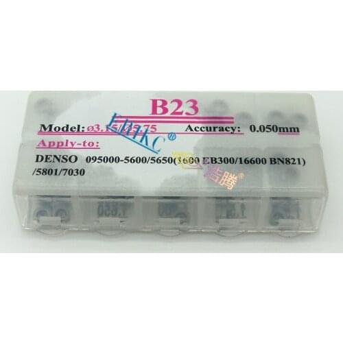 ERIKC Common Rail Injector Nozzle Shims B23 : 1.50 -- 30 pieces 1.55 -- 30 pieces 1.60---30 pieces, Total 90 pieces