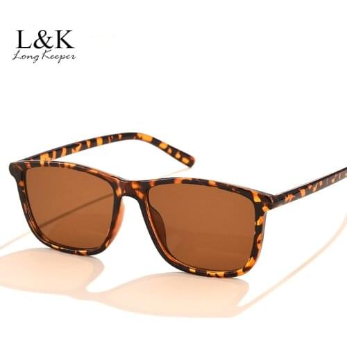 New Luxury Brand Leopard Square Sunglasses Women 2021 Vintage Trendy Female Sun Glasses Travel Fishing Outdoor UV400 Eyewear