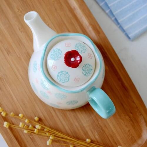 Restaurant European Cute Teapot Creative Gift Box Porcelain Teapot Tea Infuser Kettle Container Bouilloire Tea Maker Ed50cf