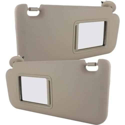 Parasole auto parasol coche Pair Sun Visor Board 74320‑42501‑A1 Beige Driver Side Fit for RAV4 2006‑2013 car