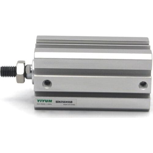 SDA25X50S SDA25X50B SDA25X50SB SDA25X55S SDA25X55B SDA25X55SB YIYUN Pneumatic components air tool Compact Cylinder SDA Series