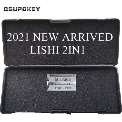 QSUPOKEY 2021 NEW ARRIVED LiShi 2in1 repair Tool Locksmith Tools M1/MS2 for Master Padlock Keyways
