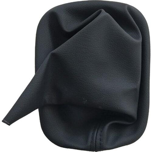 Car Shift Gear Stick Manual Shift Boot Black Leather Boot For BMW E30 Car Styling