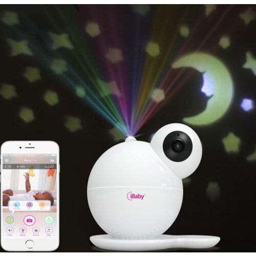 2019 New Style Baby Care System With Built-in Moonlight Soother 1080p Full HD Video Resolution With Infrared Night Vision