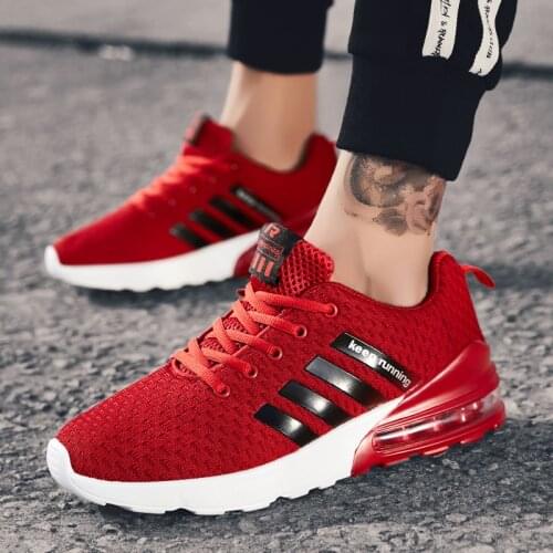 Light Air Cushion Mens Sports Shoes Breathable Mesh Gym Shoes Non-slip Walking Jogging Sneakers Athletic Shoes Running Shoes Men