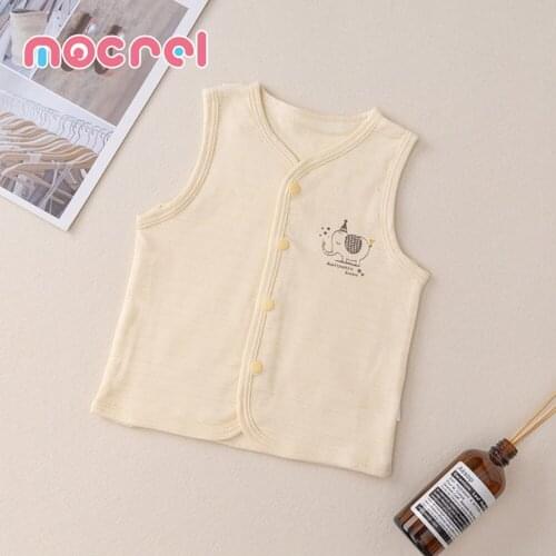 Baby Vests In The Spring And Autumn Waistcoat Warm Baby Is Small Vest Vest Cotton Childrens Wear Outerwear & Coats Newborn