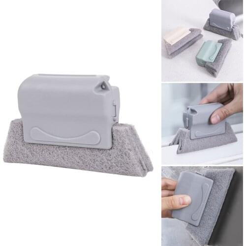 2021 Creative Window Groove Cleaning Cloth Window Cleaning Brush Windows Slot Cleaner Brush Clean Window Slot Clean Tool