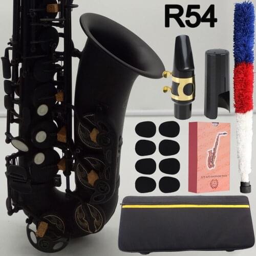Brand MFC Alto Saxophone Reference 54 Black Lacquer E-flat Alto Sax R54 With Case Mouthpiece Reeds Neck Case