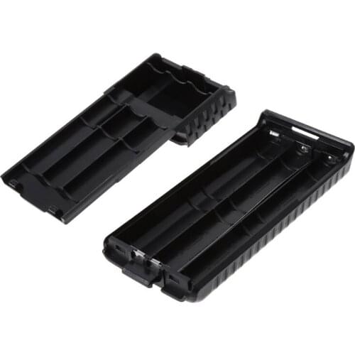BaoFeng BF-UV5R Walkie Talkie Speaker Extended 6x AA Battery Case Shell Pack