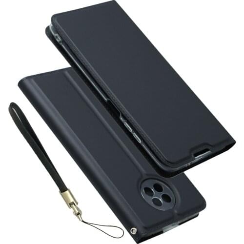 Phone Case for Xiaomi Redmi Note 9T 5G Flip Cover Phone Case Magnetic adsorption Super thin Matte Touch