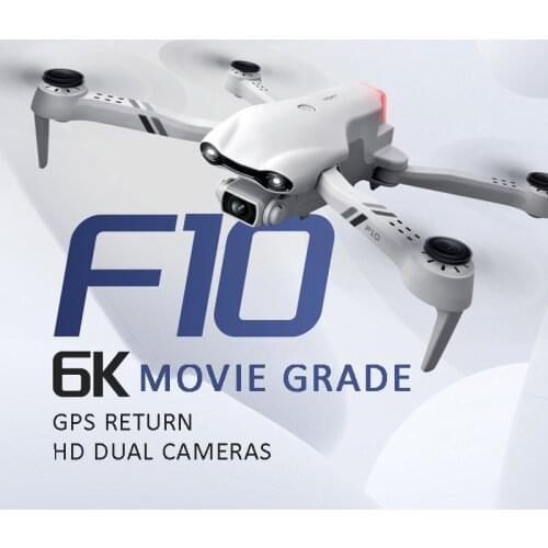F10 Drone 4K HD Dual camera with 5G GPS with WIFI FPV Real-Time Transmission Distance 2km Rc Foldable Toy F11 Pro 4k Dron