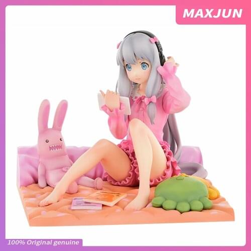 MAXJUN Anime Eromanga Sense Figures ORCATOYS Izumi Sagiri pajamas 14cm PVC Model toys sexy Eromanngasennsei Action figure doll