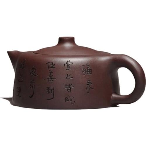 Purple Clay Yixing Teapot Famous Handmade Kung Fu Kettle Creative Teaware Send Gift Box