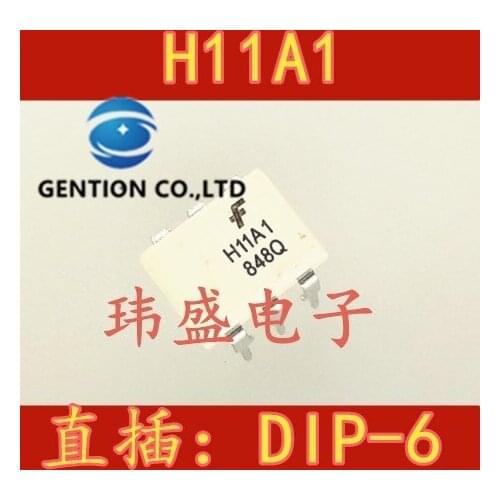 20PCS H11A1 DIP-6 H11A1S photoelectric coupler coupling H11A1M light in stock 100% new and original