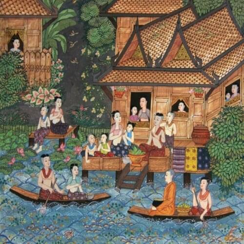 Photo wallpaper 3D Thailand mural restaurant bedroom living room Hotel Cafe tea house KTV bar wallpaper mural