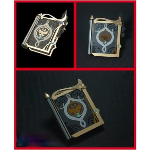 Genshin Impact Cosplay Book Halloween Costume Prop