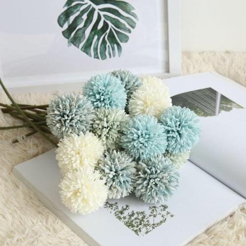 1pc Artificial Dandelion Flower Silk Hyacinth Flower Fake Flower Faux Flower For Home Party Hotel Garden Wedding Decorations