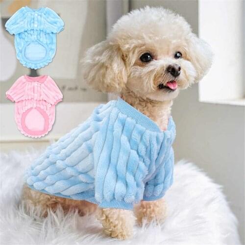 Cute Pet Clothes Soft Puppy Kitten Pet Coats for Small Medium Dogs Cats Warm Winter Dog Cat Jacket Clothing Chihuahua XS-2XL