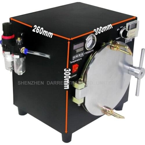 Mini High Pressure Autoclave OCA Adhesive Sticker LCD Bubble Remove Machine for Glass Refurbishment
