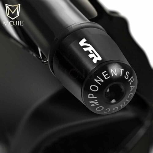Motorcycle Accessories 7/8" 22MM Handlebar Hand Grips Handle Bar End Cap For Honda VFR400 NC30 VFR750 VFR800/F VFR 800 VFR1200/F