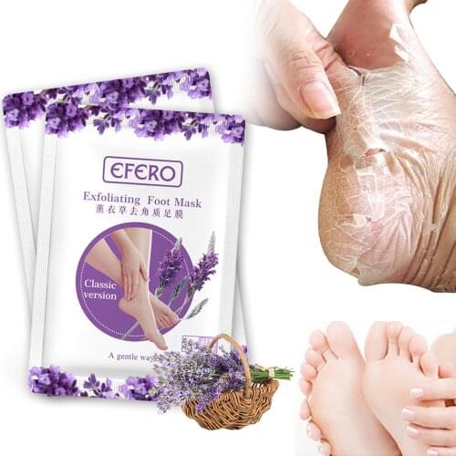 1 Pair Foot Mask Remove Dead Skin Exfoliating Socks Pedicure Socks Baby Feet Masks Heel Foot Care Mask