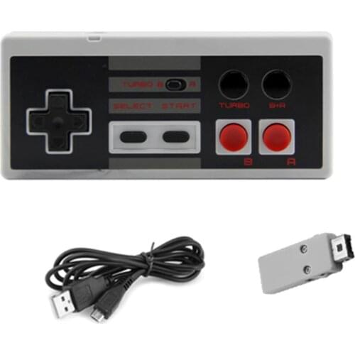 New arriving 2.4GHz Wireless game controller game pad for N E S mini game console