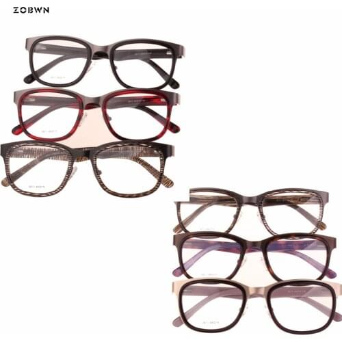 ZOBWN Eyeglasses optical glasses oculos spectacle frame eyeglasses frame eye glasses frames men women clear lenses glasses frame