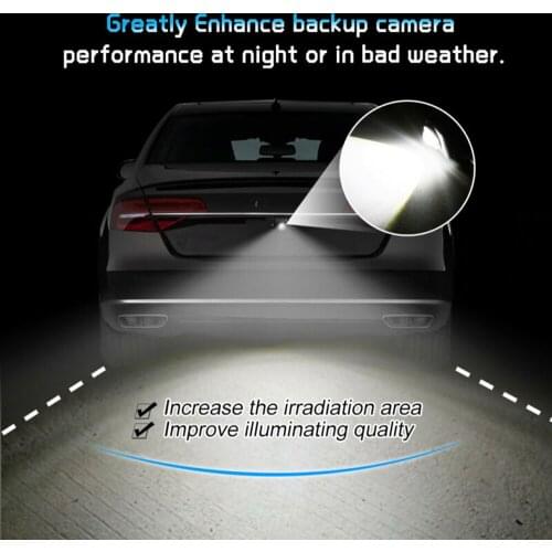 Rear Car Super Bright Reversing Light Trailers Trucks 1* Universal 3020 5W 6500k White