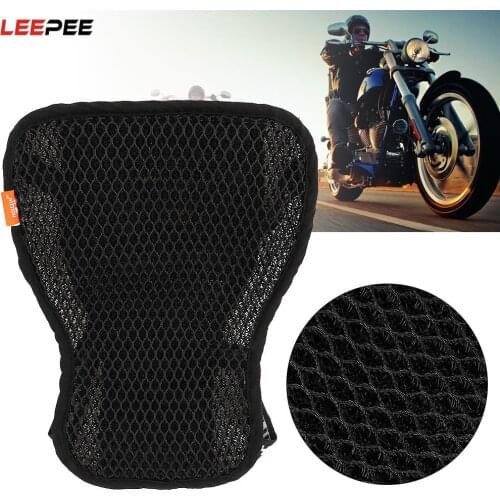 Motorcycle Seat Protection Universal Anti-Slip 3D Air Mesh Fabric Seat Cover Heat Insulation Padzhant Breathable Seat Cushion