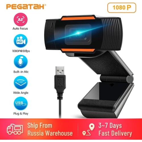 1080P Webcam Full HD web cam with Microphone USB camera For PC Computer Mac Laptop Desktop YouTube Skype Mini Web Camera
