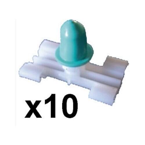 10x For BMW E46 Trim Clips for Door Bump Strip / Body Trims- 51138231130