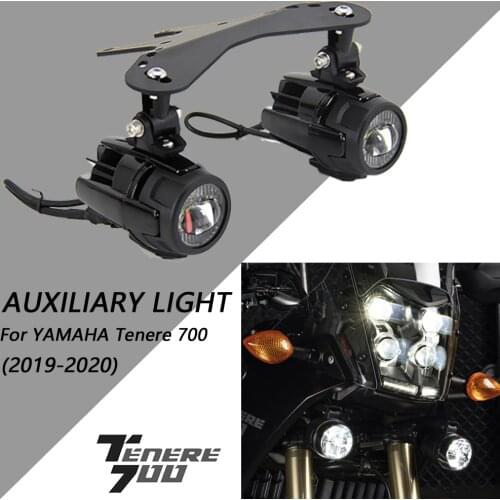 2019 2020 2021 Motorcycle Fog Lights Auxiliary Light Bracket Driving Lamp For YAMAHA Tenere 700 T700 XTZ 700