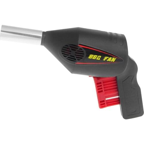 2020 Manually BBQ Fan Air Blower Barbecue Tools Pressing Fire Bellows Portable Gun