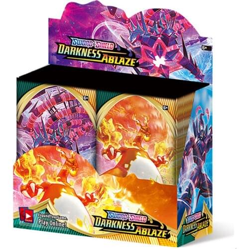 360pcs NEW Pokemon TCG: Sword & Shield Darkness Ablaze Booster Display Box 36 Packs Collection Trading Card Game