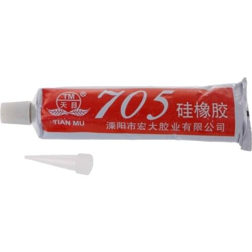 705 Silicone Clear Sealing Glue Waterproof Heat Resist For Electron Component