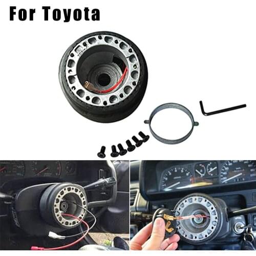 For Toyota Car Steering Wheel Hub Adapter Boss Kit racing steering wheel base adapter