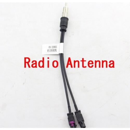 TOPBSNA 2020 Auto radio Antenna Car DVD Radio Antenna Adapter Diversity System Fakra for VW for AUDI for MERCEDES for BMW Radio