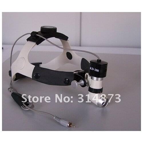 Free Shipping High power,High brightness,Aluminum cooling structure,5W,KD-202A-6 Dental Medical Surgical Headlight headlamp