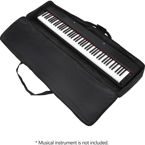Portable 88-Key Keyboard Electric Piano Padded Case Gig Bag Oxford Cloth (Bag Webbing Color Random Delivery )