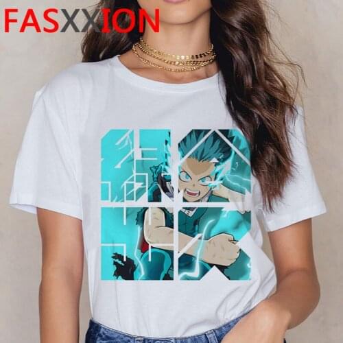 My Hero Academia Bakugou Boku No Hero Academia summer top men aesthetic japanese harajuku tumblr top tees tshirt vintage