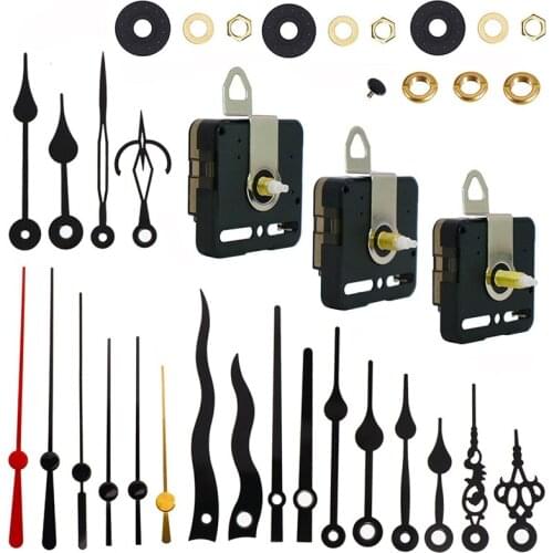 DIY Quartz Wall Clock Movement Mechanism Battery Operated Clock Motor Kit,Hands Home Improvement Tools