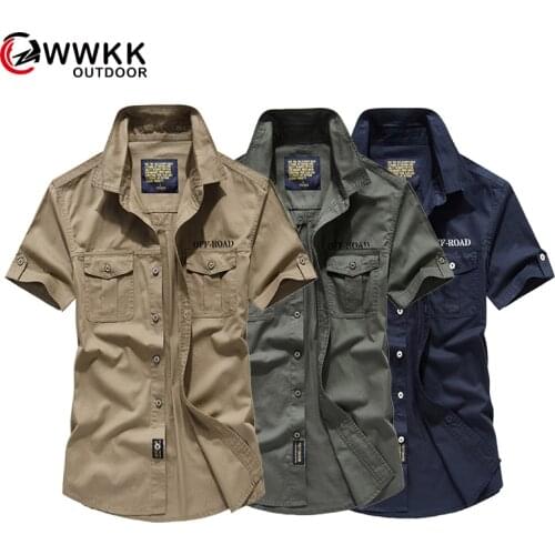 WWKK Men Fashion Casual Shirt Tops Solid Short Sleeve Stand Collar Streetwear Shirt Men Top Slim Fit Male Soft Comfortable Shirt